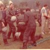 Rok 198? - udział w Gminnych Zawodach Sportowo Pożarniczych (miejsce1 i 2)