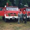 Rok 1992- udział OSP Międzybrodzie Żywieckie podczas akcji gaśniczej pożaru lasu w  Kuźni Raciborskiej